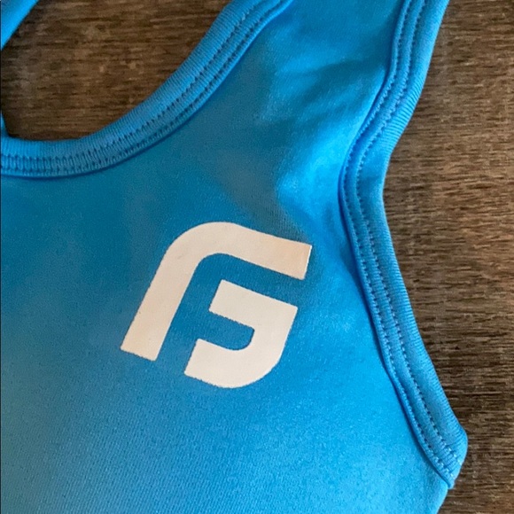 NWT Blue High Support Sports Bra, Small - Picture 3 of 5